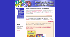Desktop Screenshot of professionelle-lottosysteme.ch